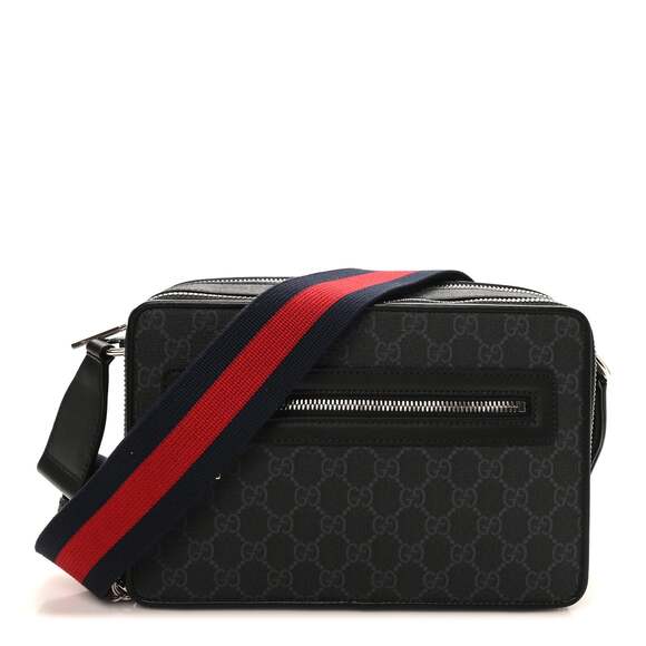 Gucci Gg Supreme Web Small Shoulder Bag #243702G11B